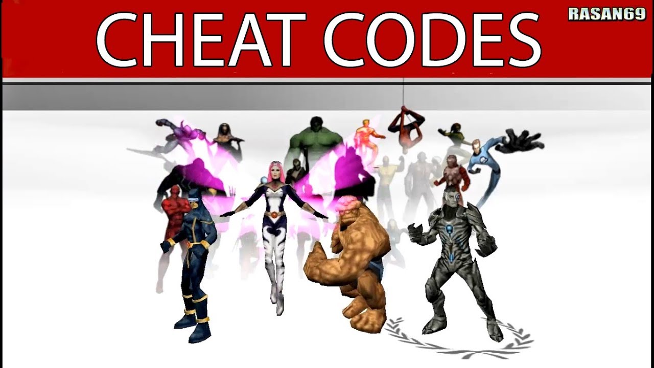 ultimate alliance two cheat codes